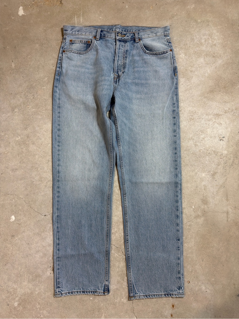 Zara Europe Market Reworked Repaired Jeans